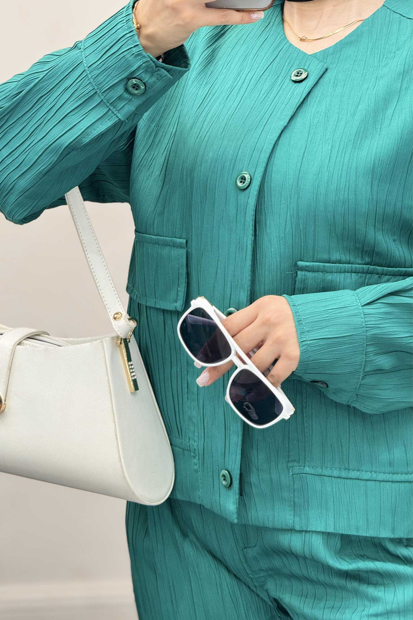 ست کت و شلوار کریشه والنسیا