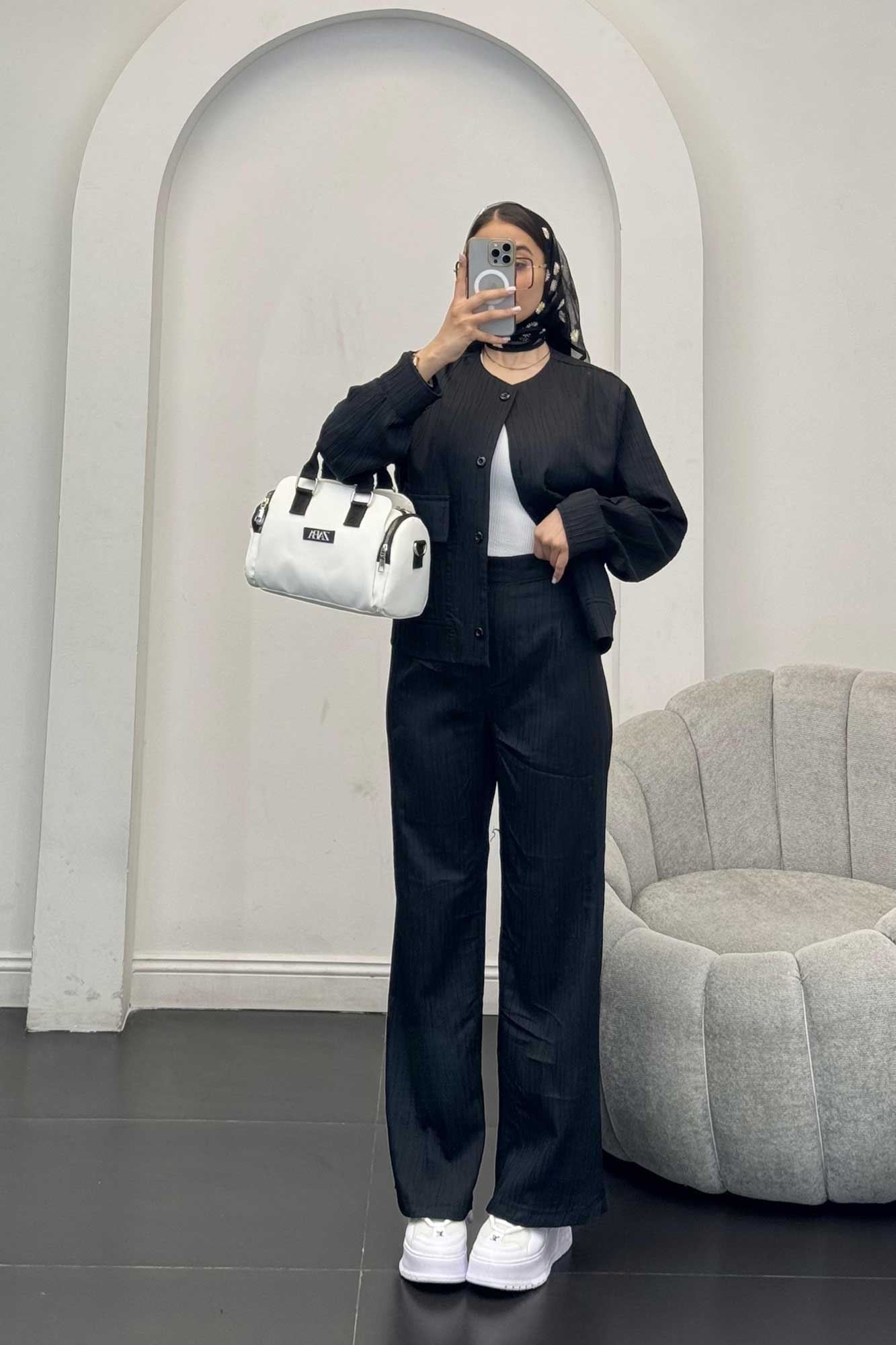 ست کت و شلوار کریشه والنسیا