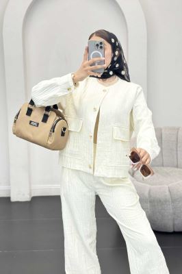 ست کت و شلوار کریشه والنسیا