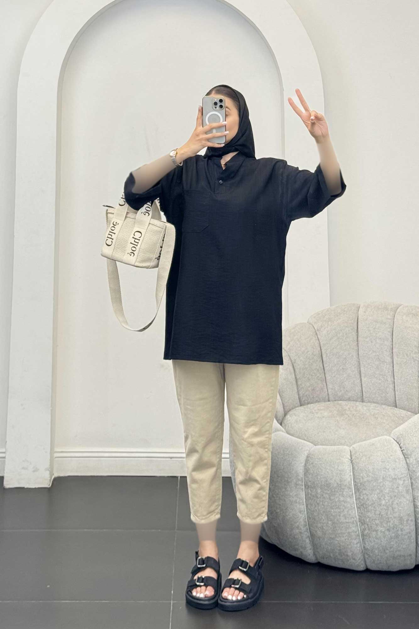 شومیز بابوس تک جیب