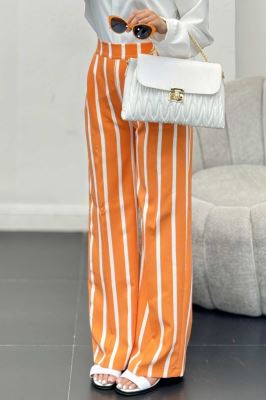 شلوار مازراتی راه راه XL