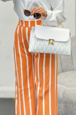 شلوار مازراتی راه راه XL