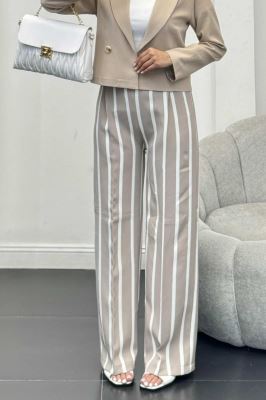 شلوار مازراتی راه راه XL