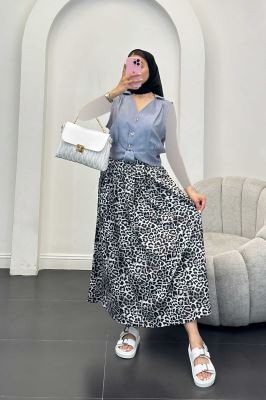 وست بابوس کراپ سینه چین پایین گره