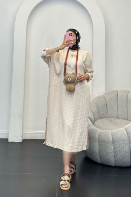 مانتو کفتان نوا تک جیب