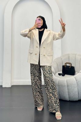 مانتو آستین سه دکمه السا مدل نوبل