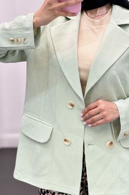 مانتو آستین سه دکمه السا مدل نوبل