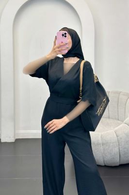 اورال یقه چپ و راست استین کوتاه