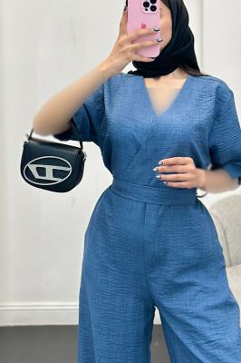 اورال یقه چپ و راست استین کوتاه