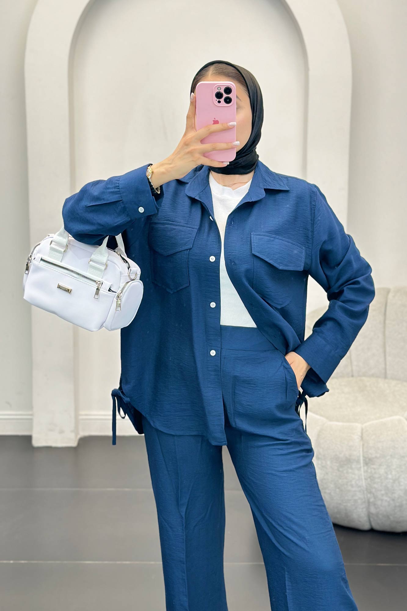 ست شومیز و شلوار گالیا