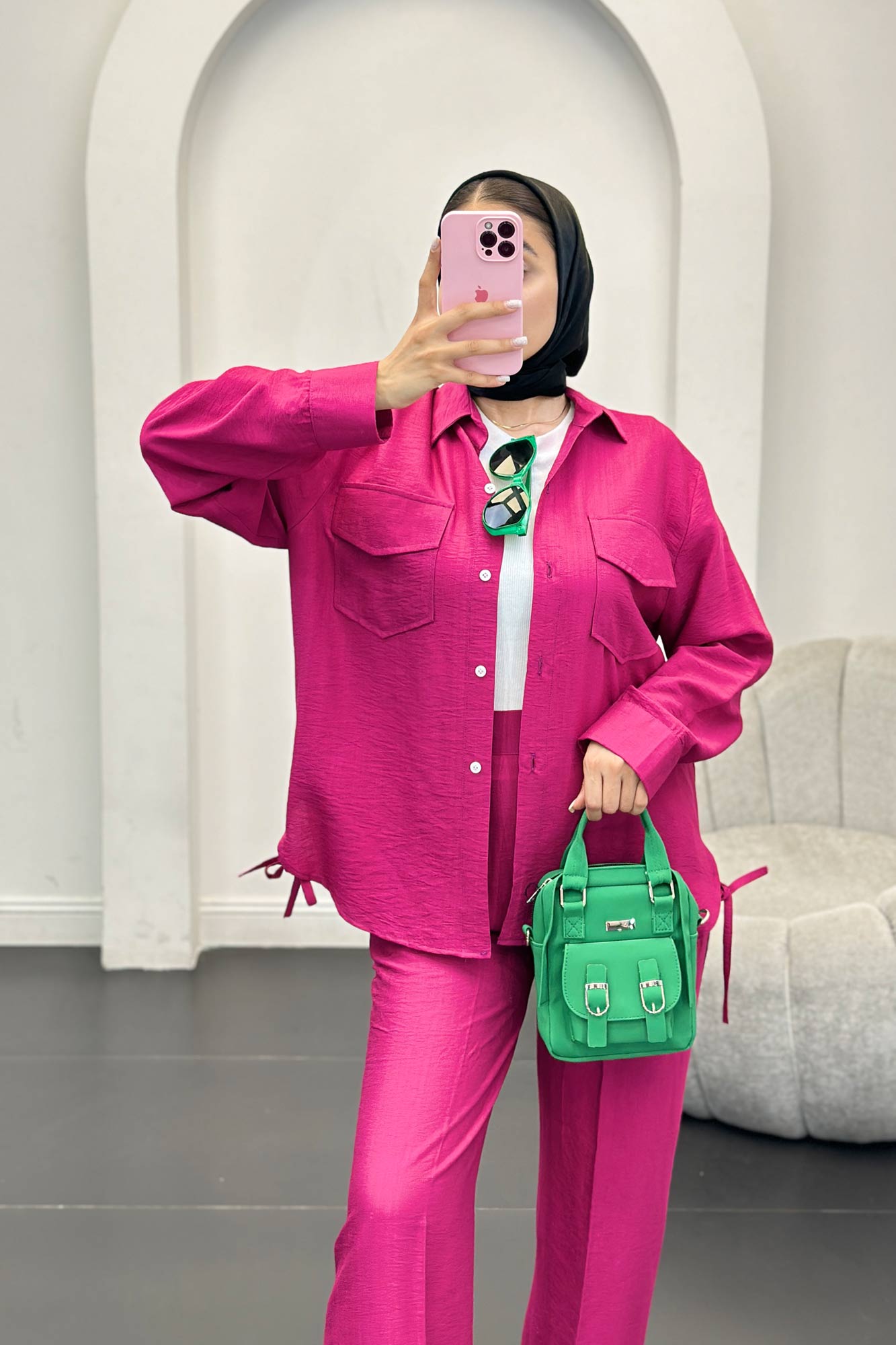 ست شومیز و شلوار گالیا