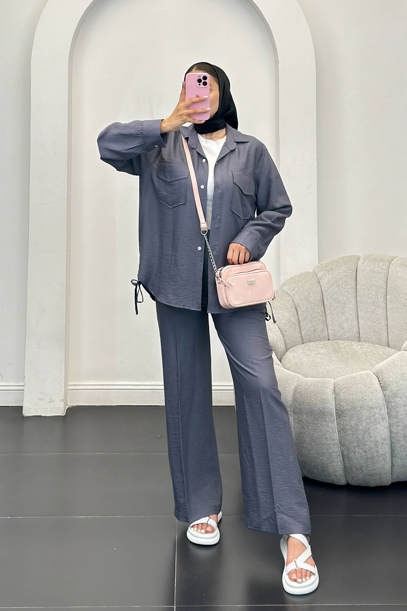 ست شومیز و شلوار گالیا