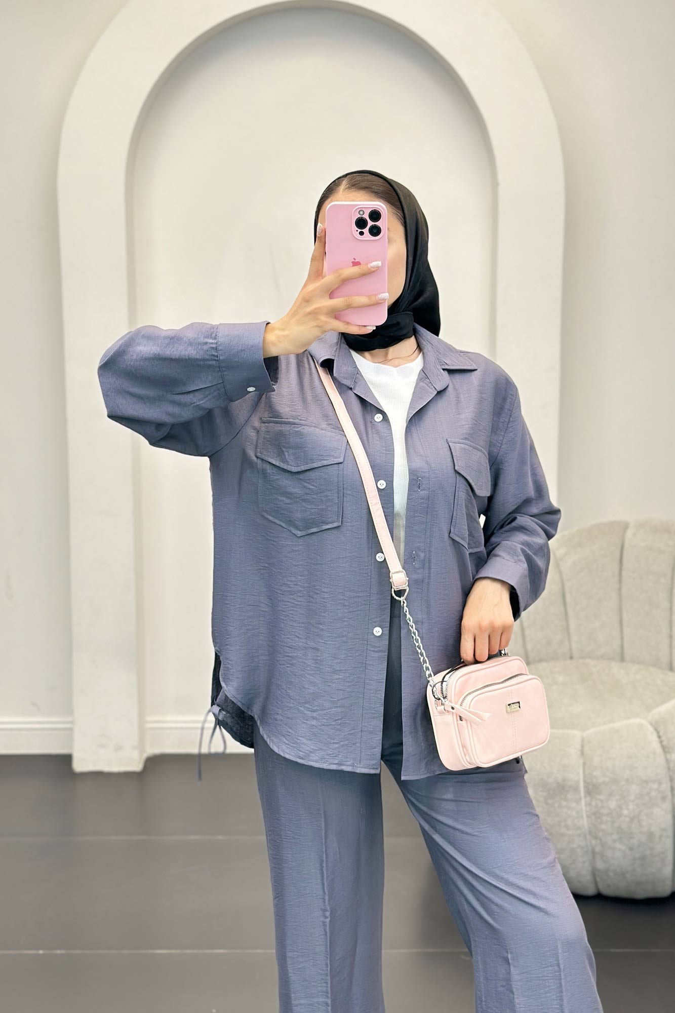 ست شومیز و شلوار گالیا