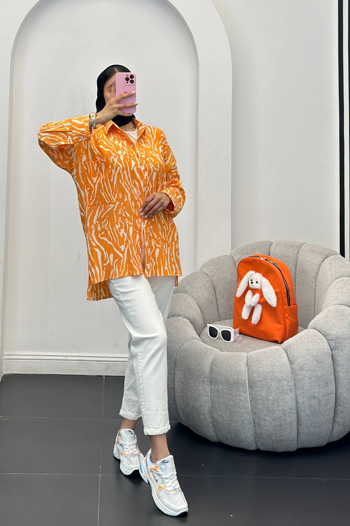 شومیز کاملس دو جیب