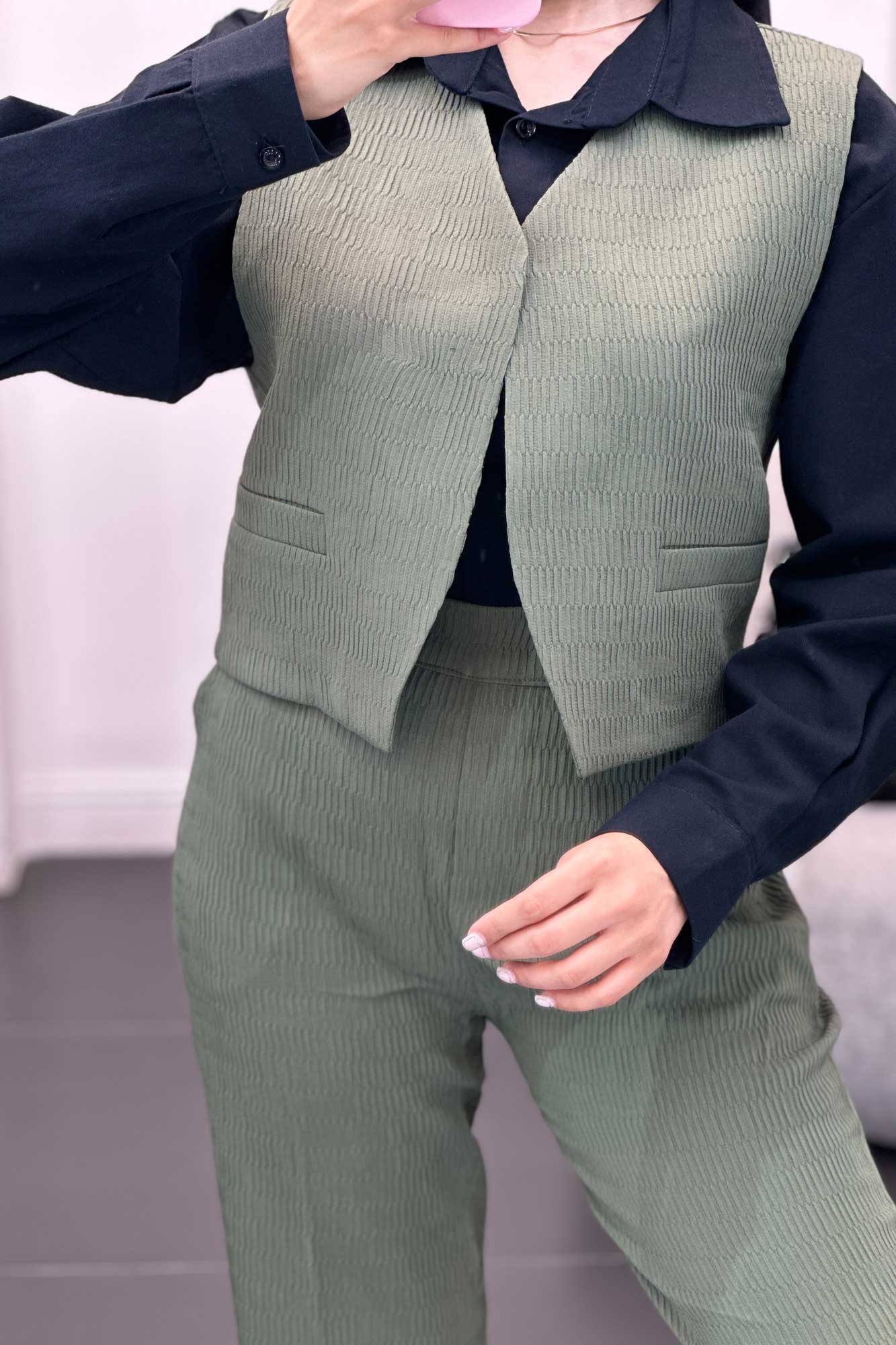 ست جلیقه شلوار السا