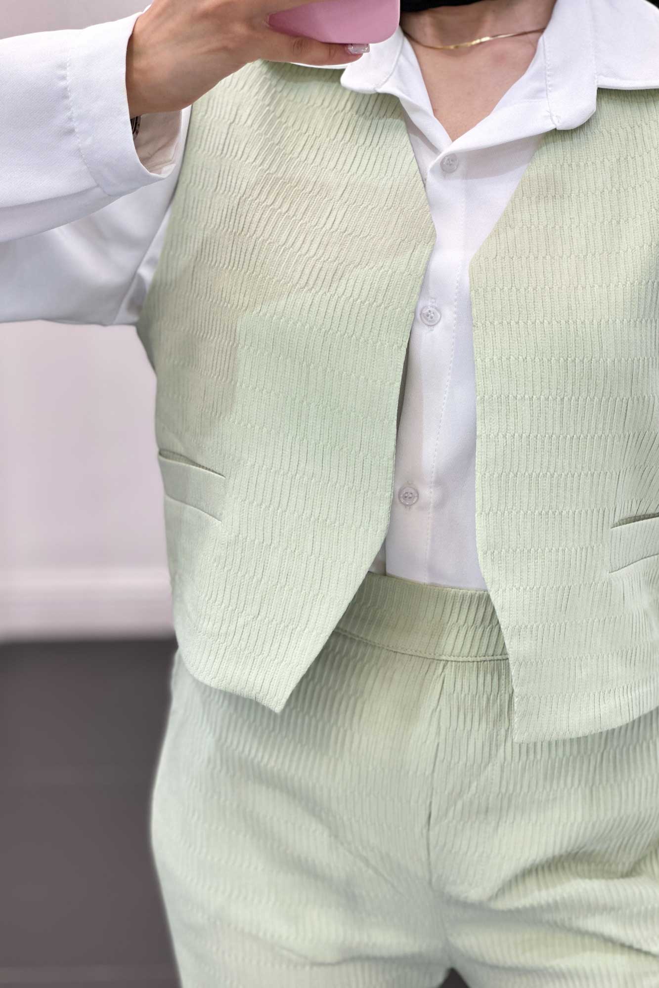 ست جلیقه شلوار السا