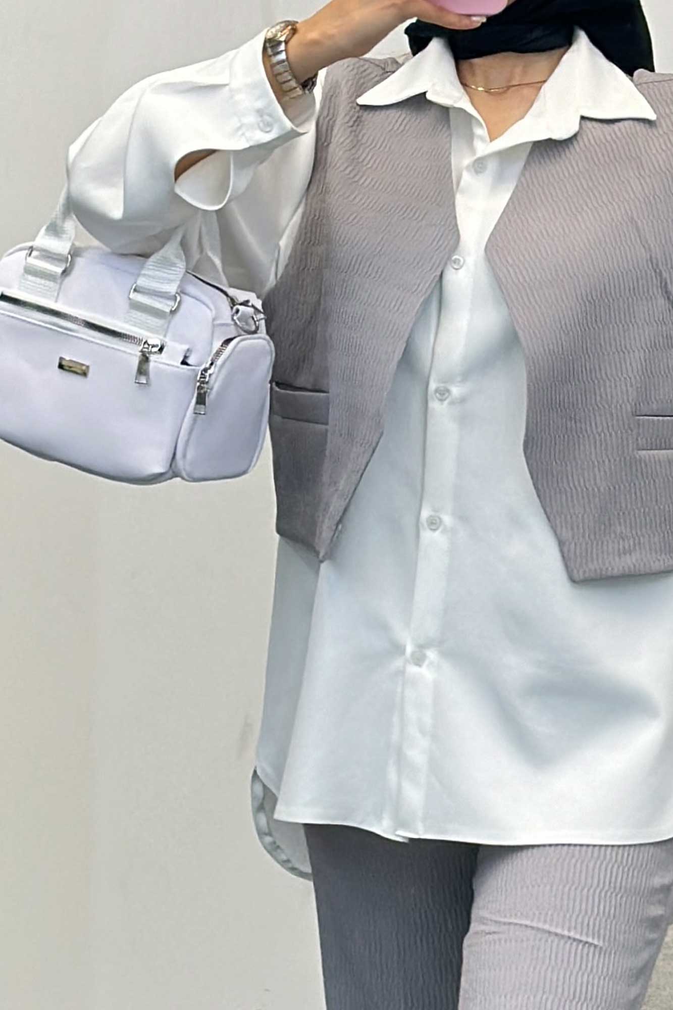 ست جلیقه شلوار السا