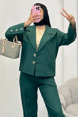 ست کت و شلوار لینن رومینا