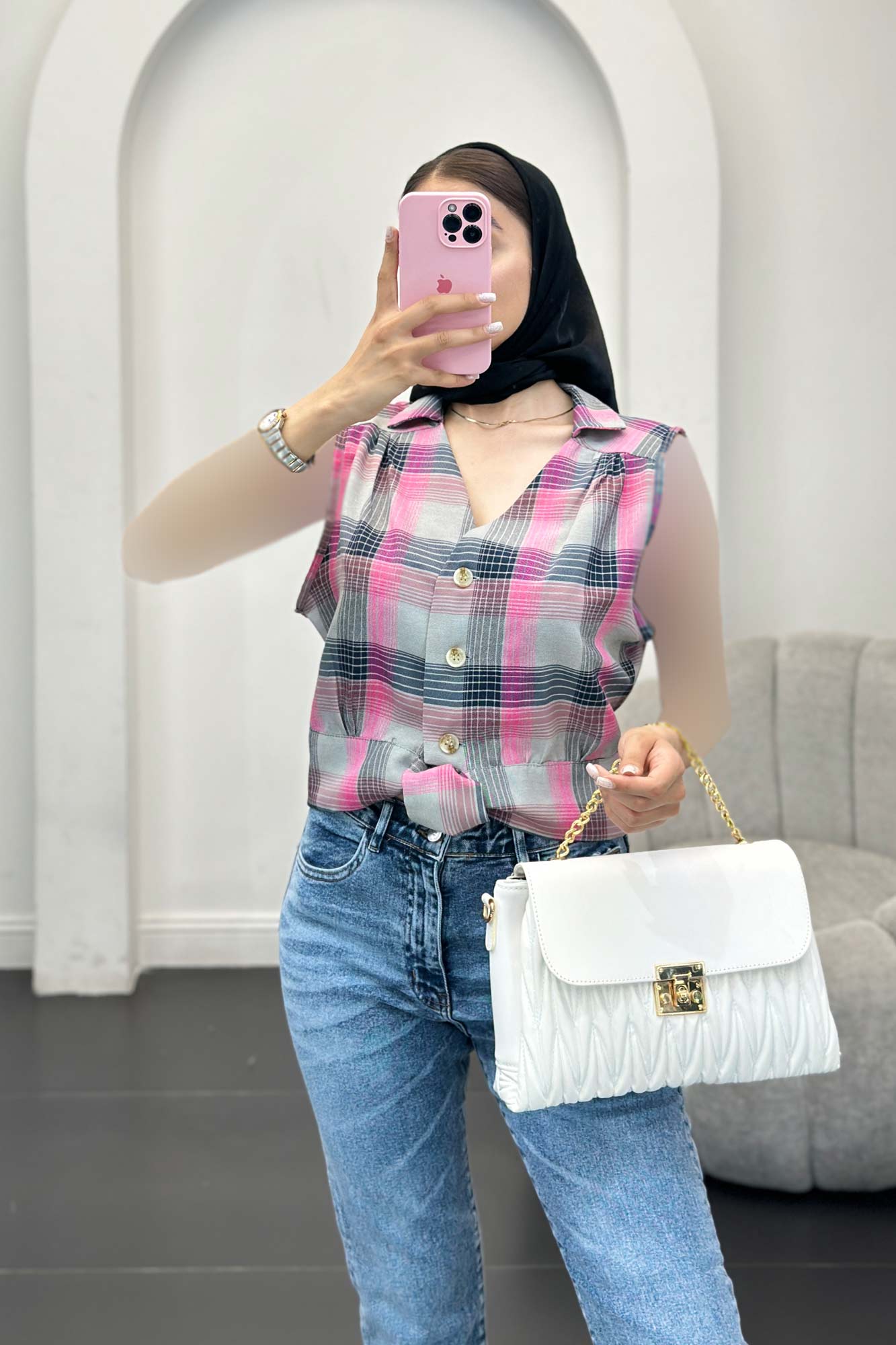 وست چهار خانه پایین گره