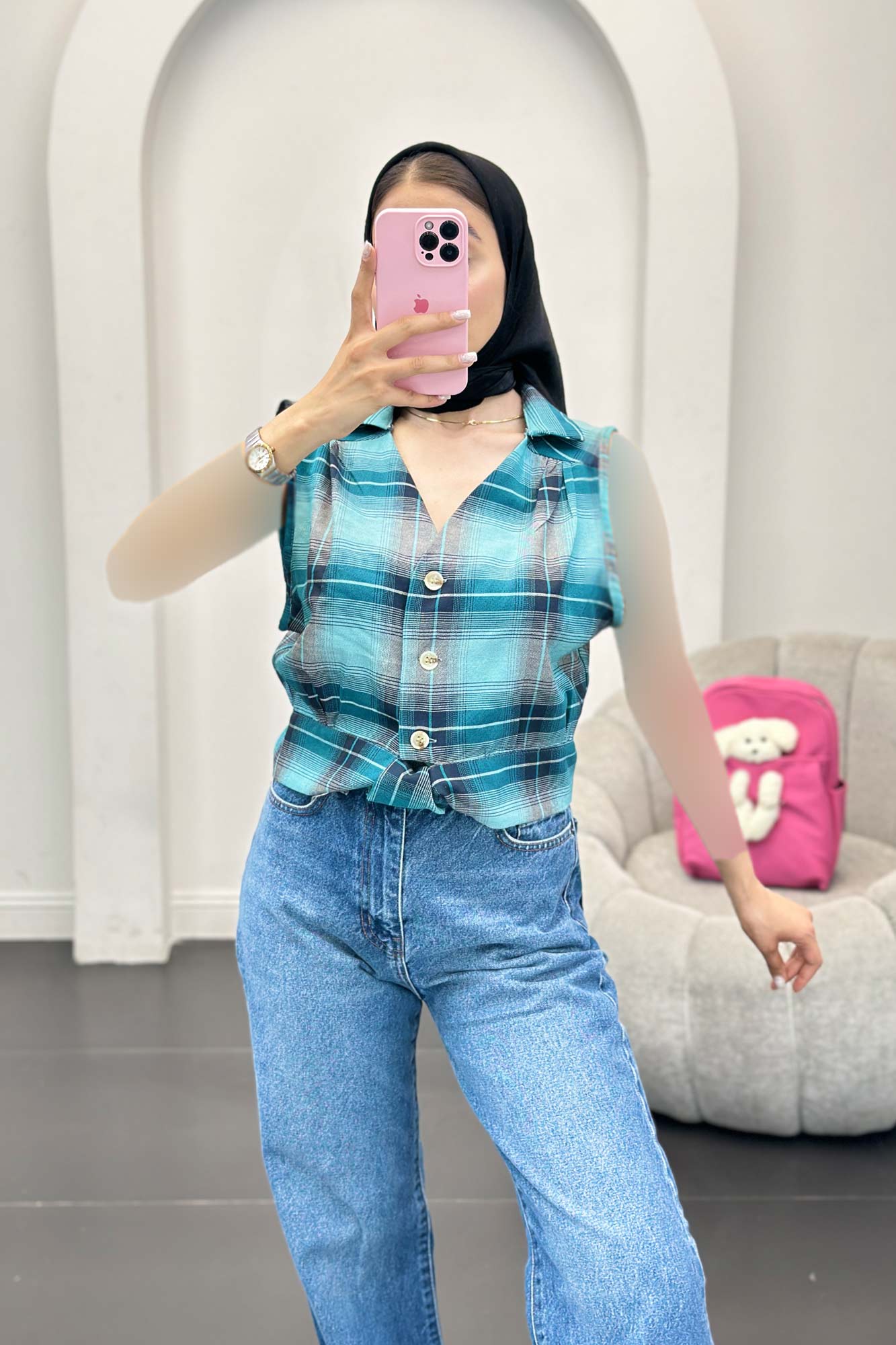 وست چهار خانه پایین گره