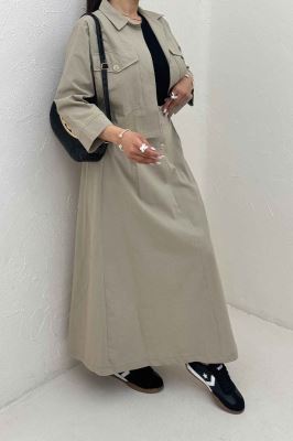 ست کت و دامن لینن آداک