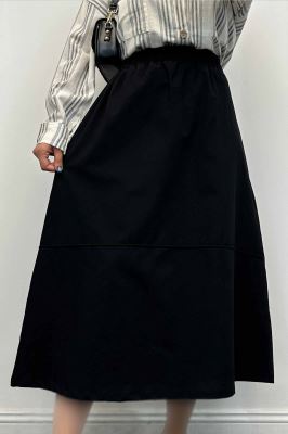 دامن لینن خط دار رامان