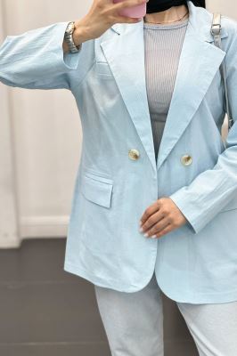 مانتو لینن سه جیب بیانسه