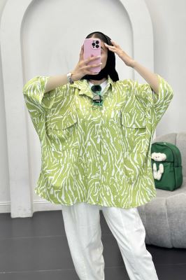 شومیز کیمونو دو جیب کاملس