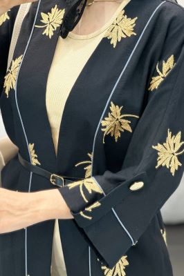 مانتو بلند گلدوزی ساتیار