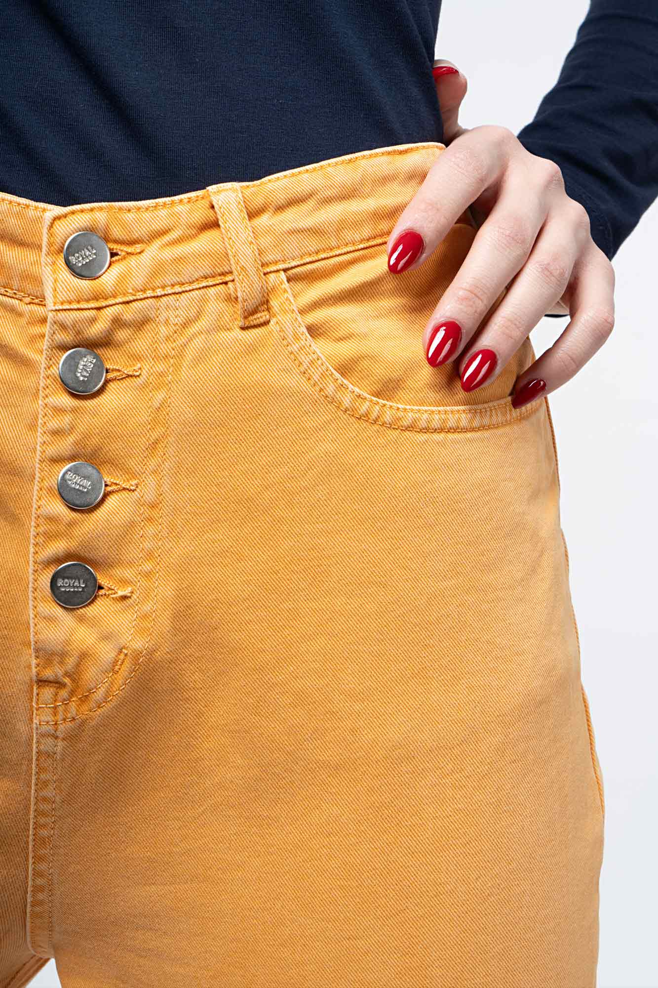 شلوار کتان مام 800996