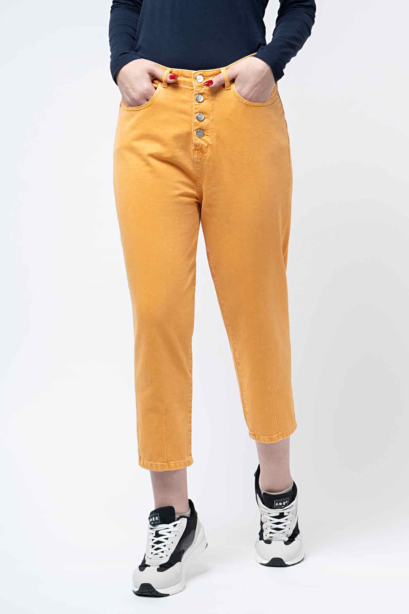 شلوار کتان مام 800996