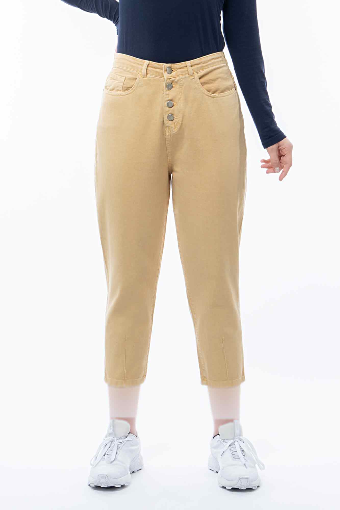 شلوار کتان مام 9001396