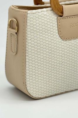 کیف دسته چوبی مینی کنف  1462