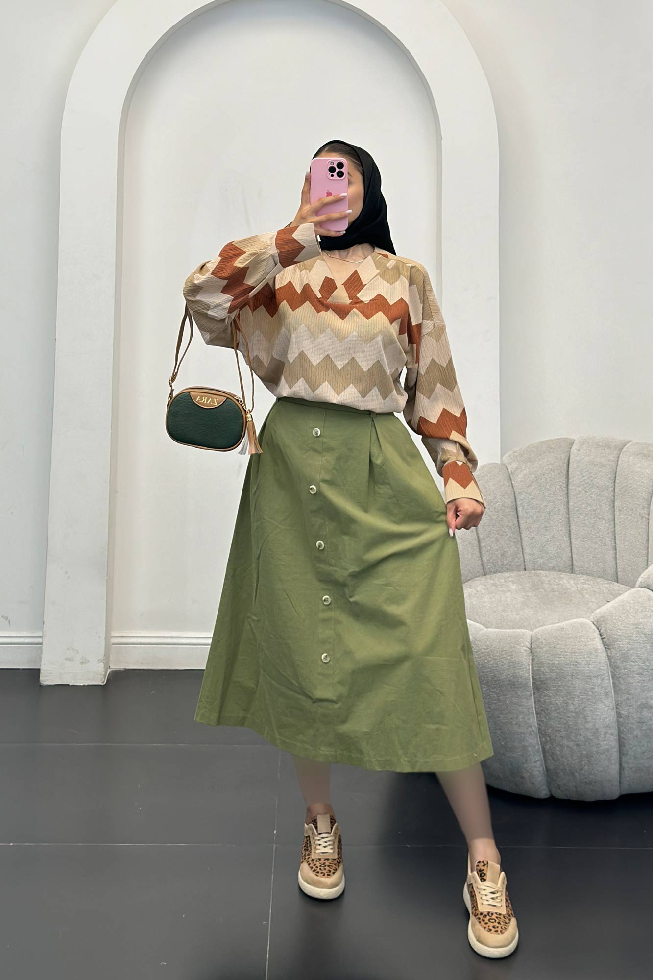 شومیز کراش جناقی یقه هفت