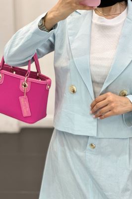 ست کت و دامن لینن لاوین