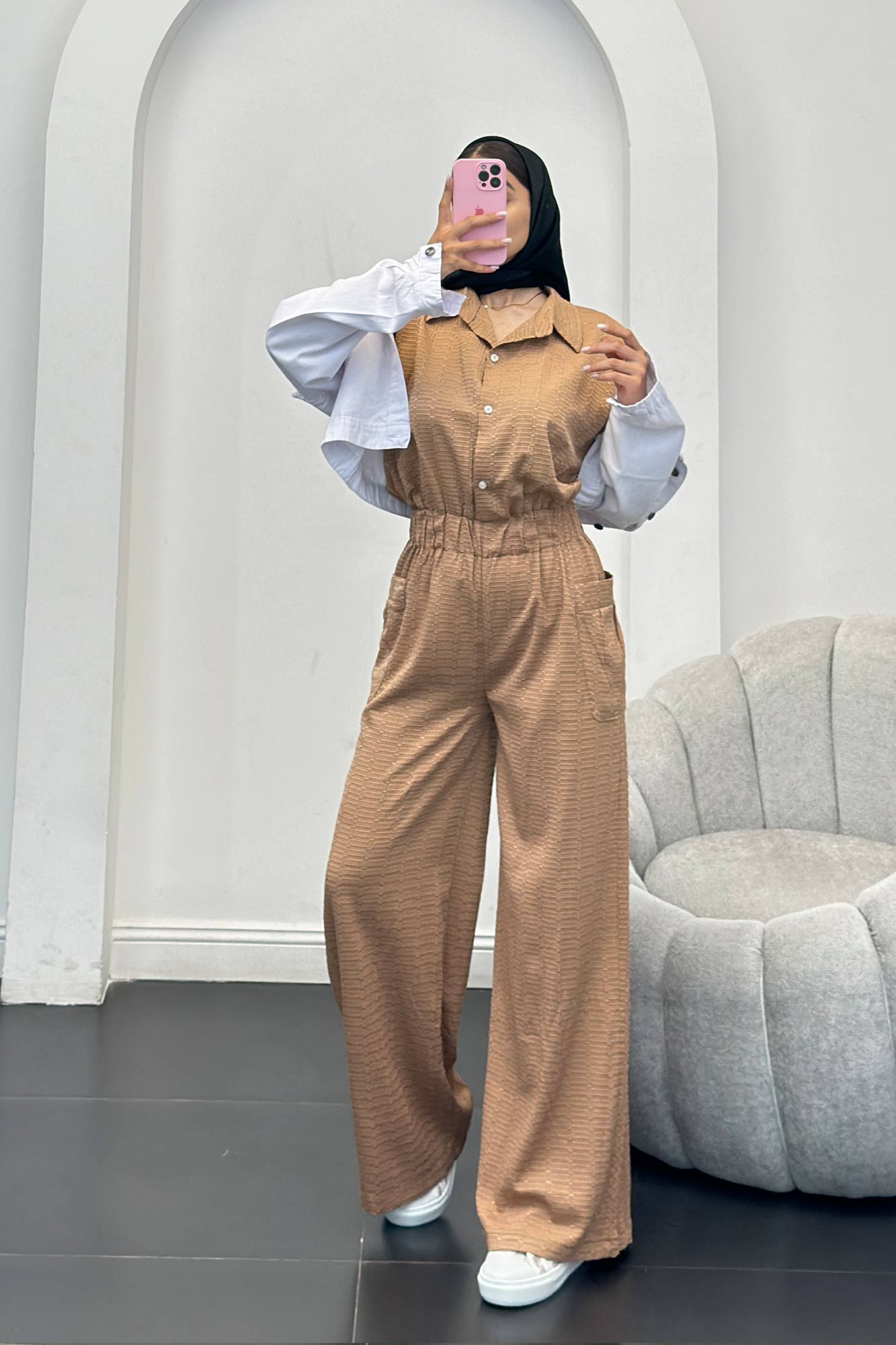 اورال نوا کمرکش دکمه ای آنیسا