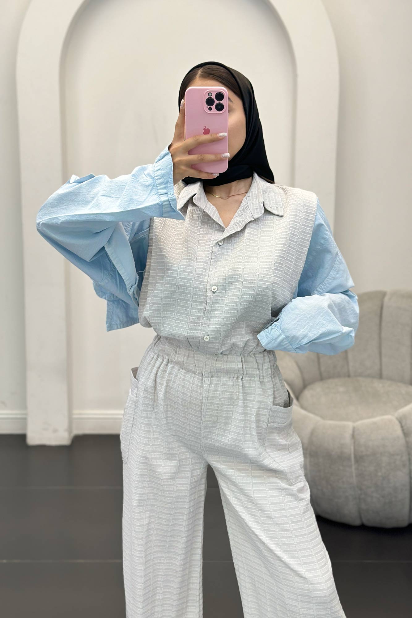 اورال نوا کمرکش دکمه ای آنیسا