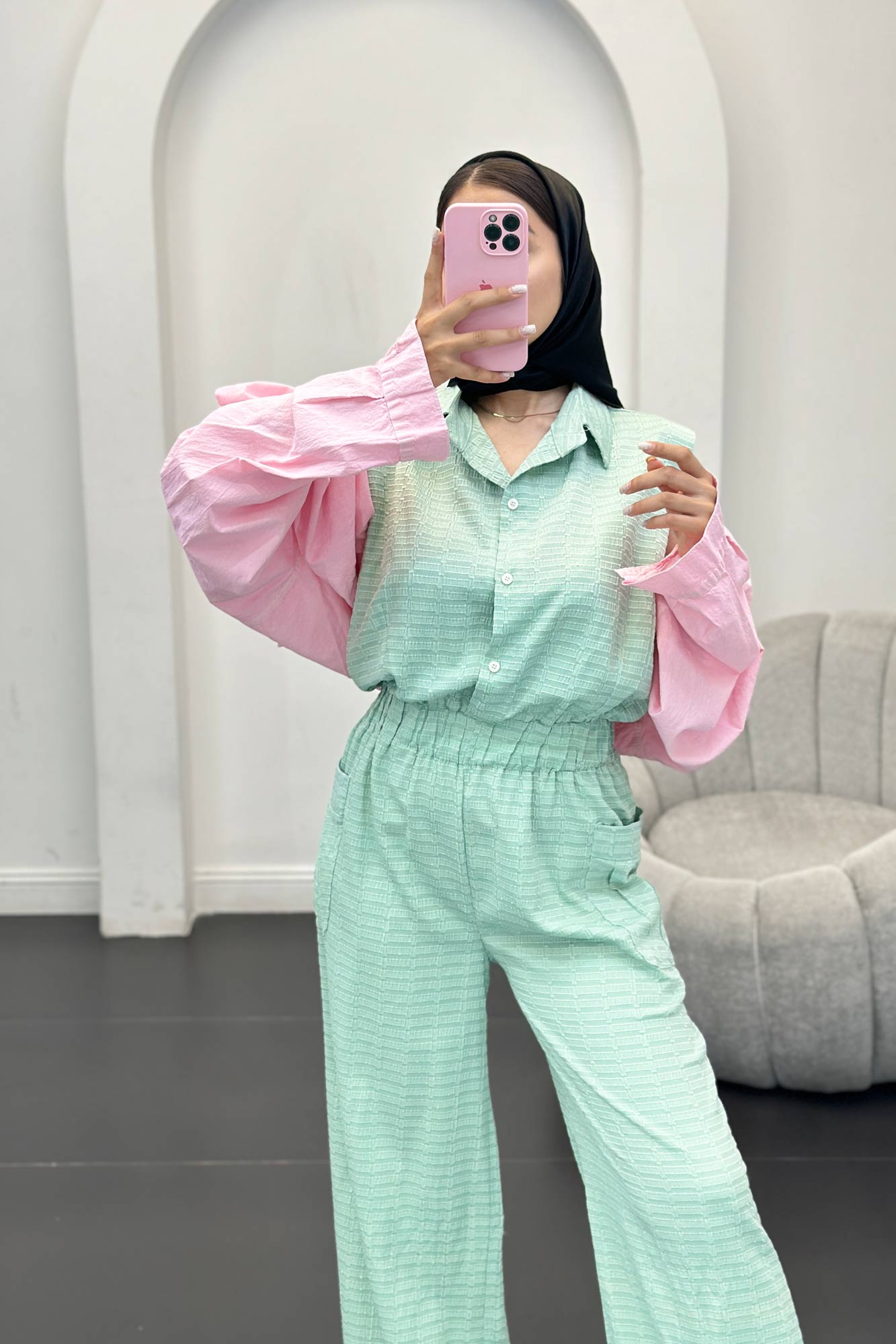 اورال نوا کمرکش دکمه ای آنیسا