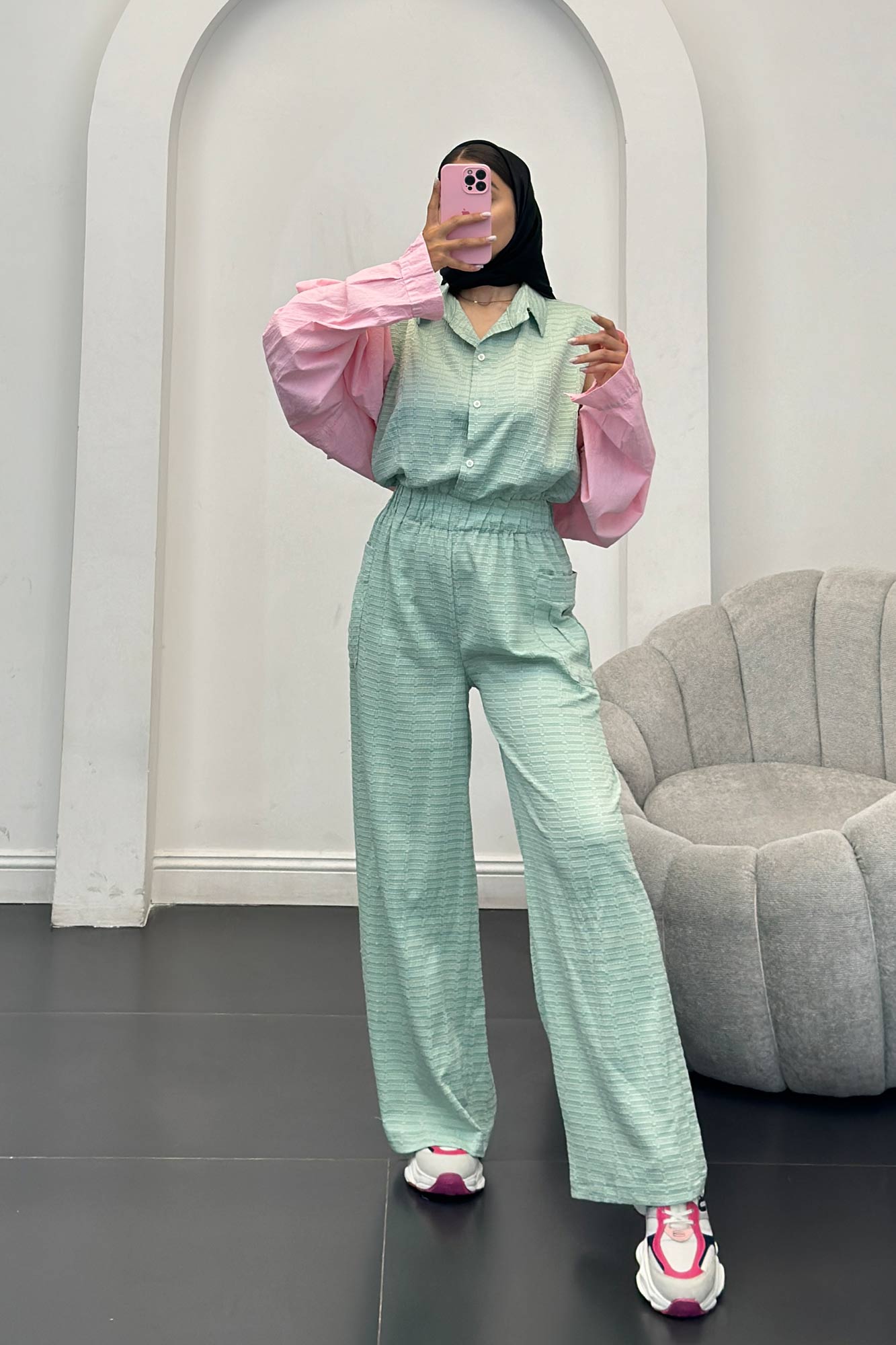 اورال نوا کمرکش دکمه ای آنیسا