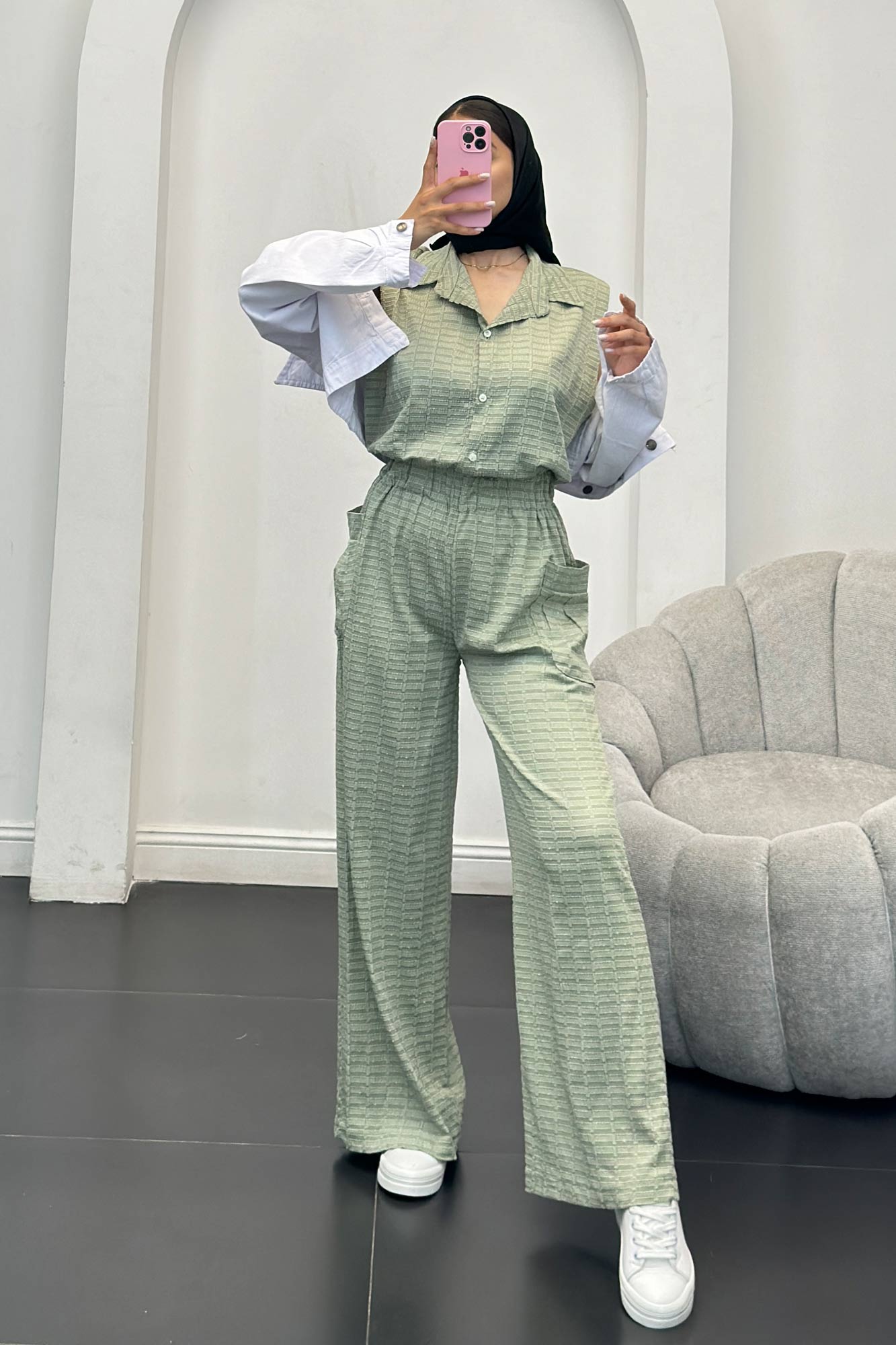 اورال نوا کمرکش دکمه ای آنیسا