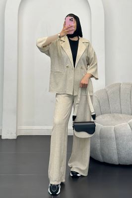 ست کت و شلوار شانتون کارینا