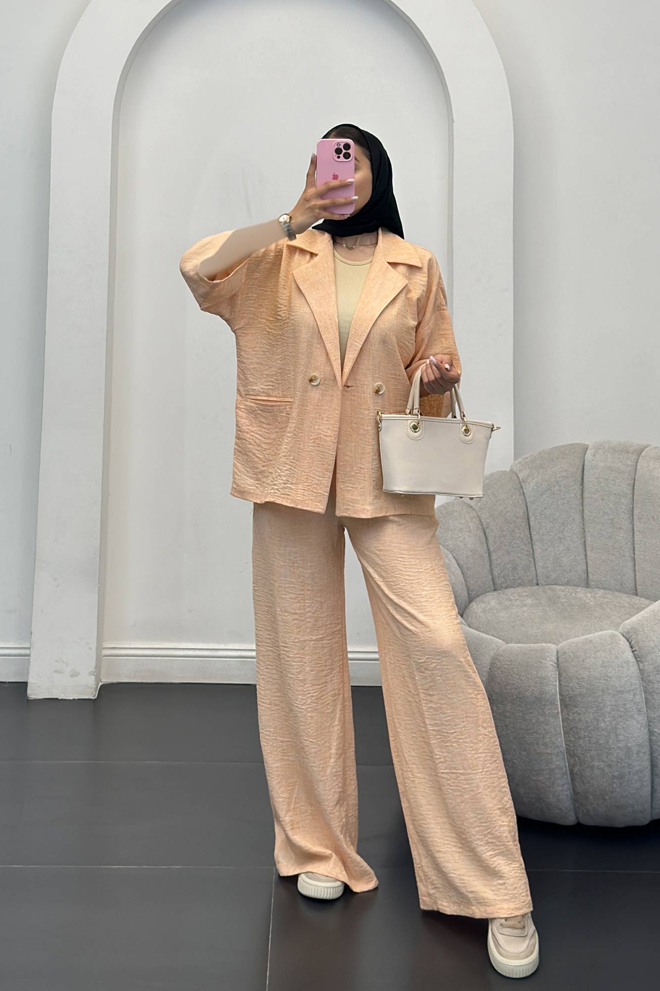 ست کت و شلوار شانتون کارینا