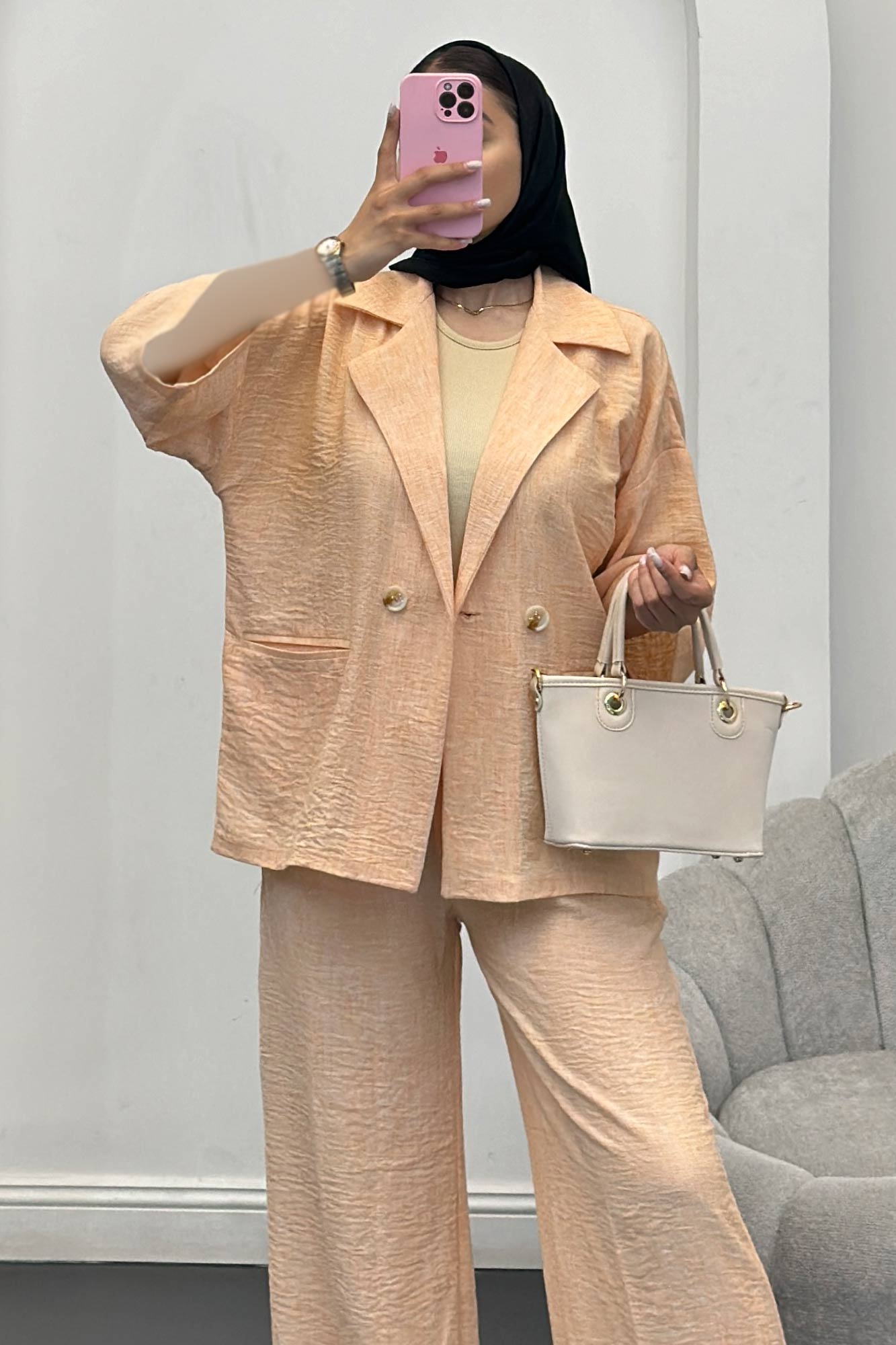 ست کت و شلوار شانتون کارینا