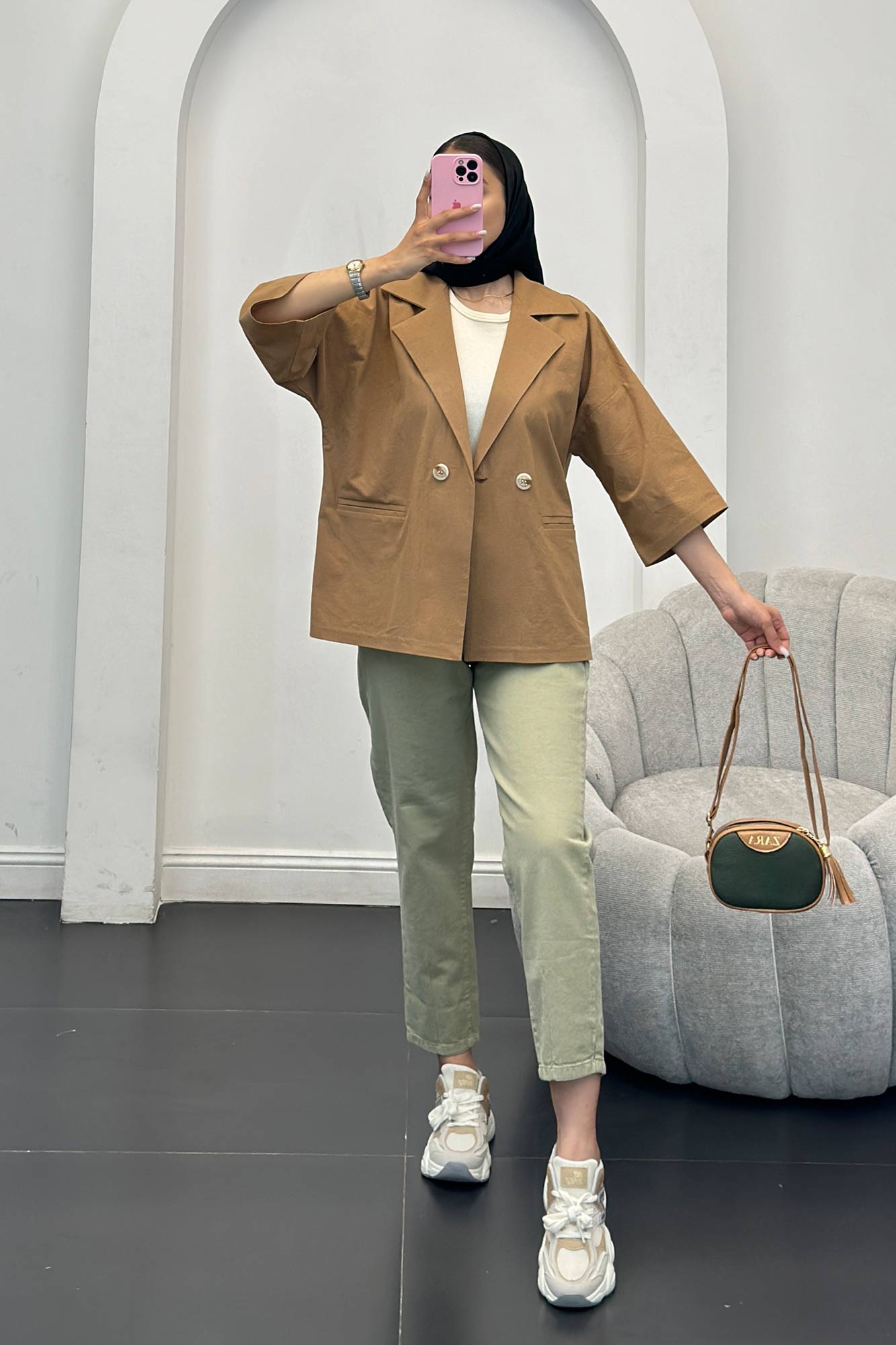 کت تک آستین سه رب