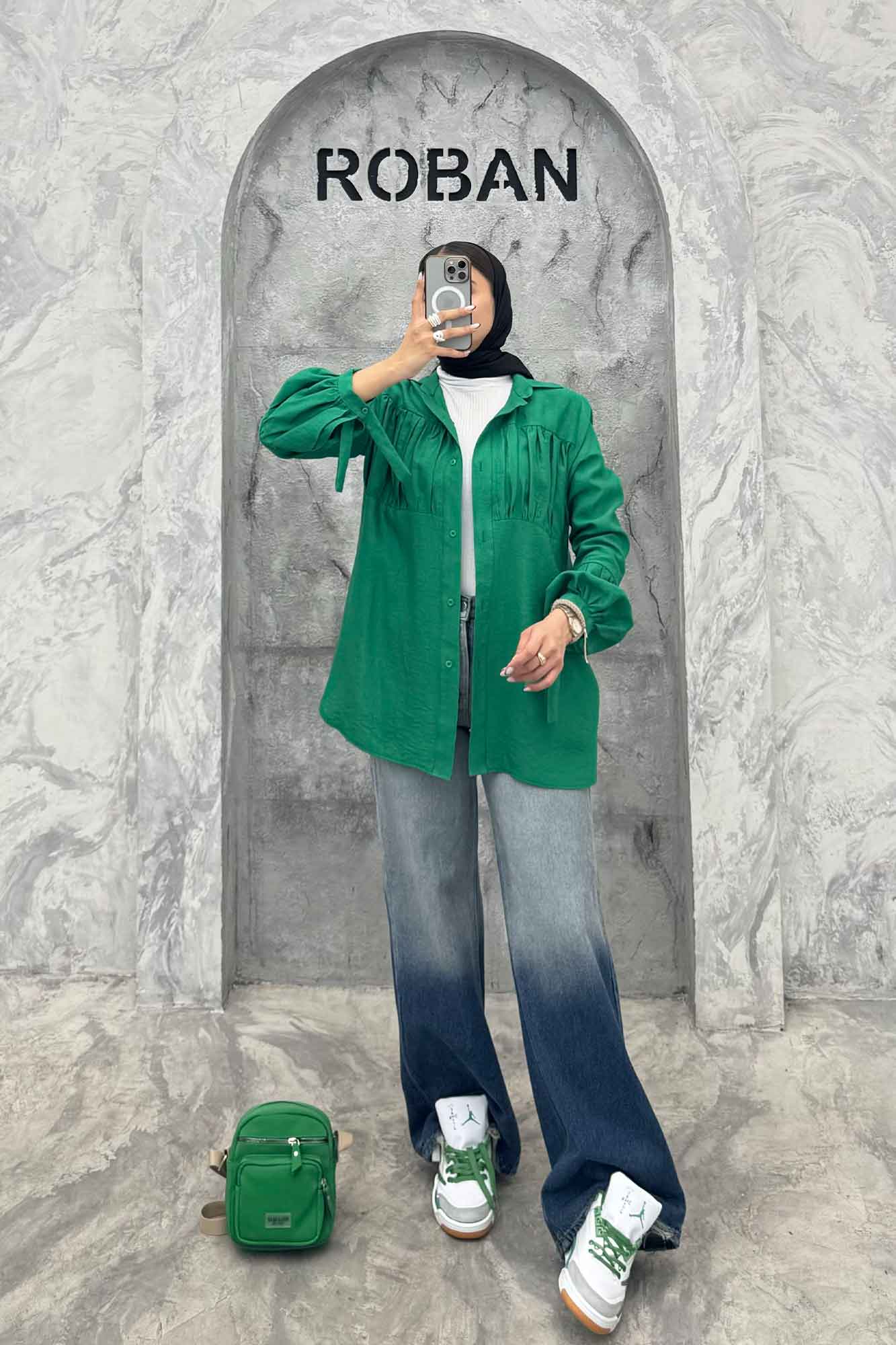 شومیز کرسپو سینه چین