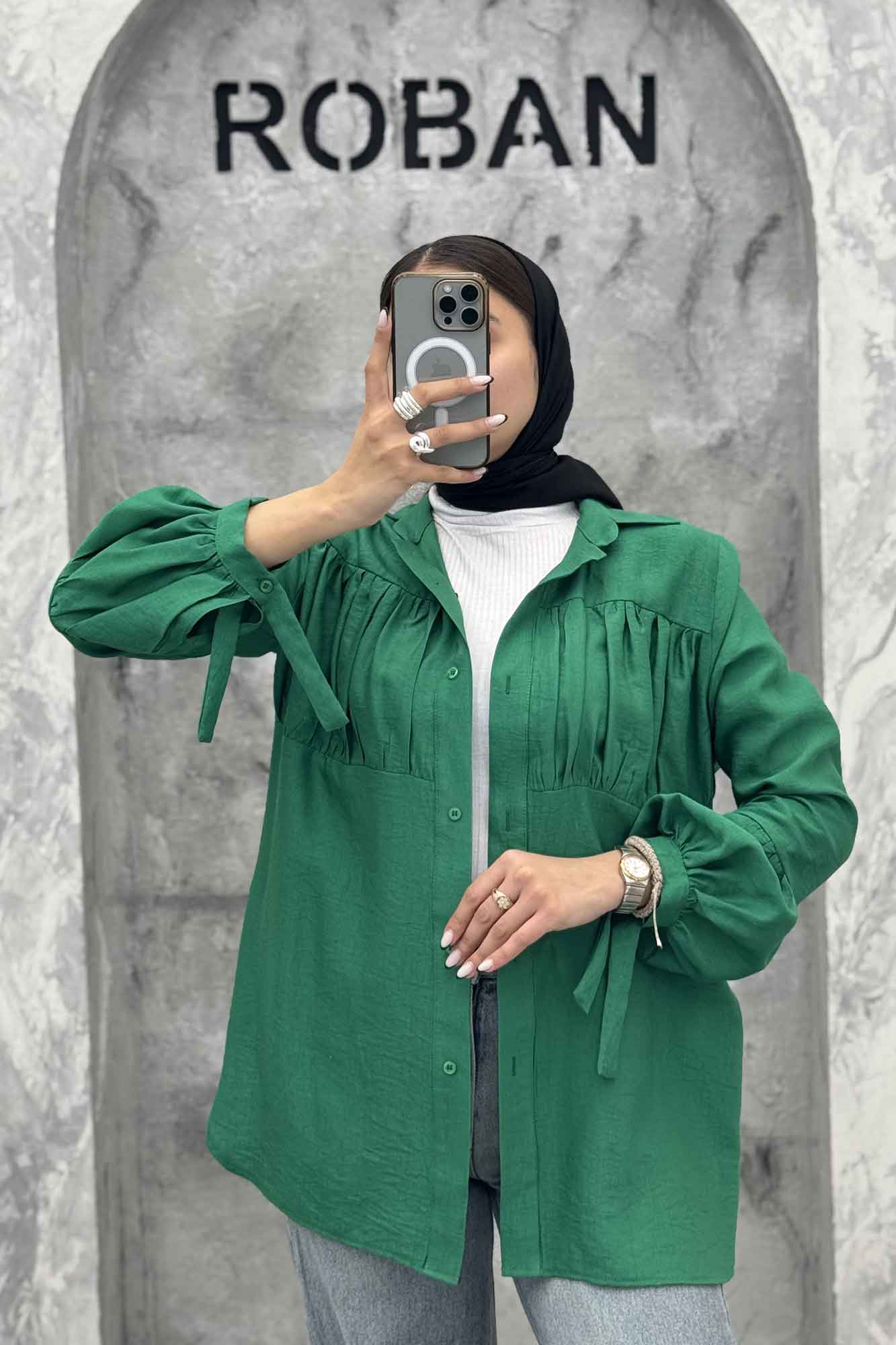 شومیز کرسپو سینه چین