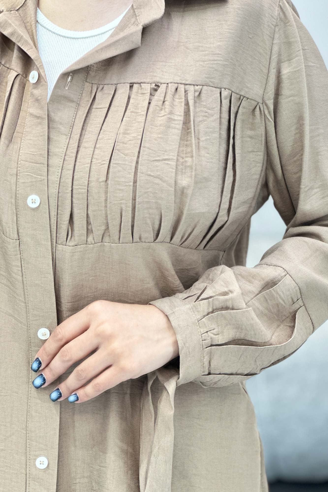 شومیز کرسپو سینه چین