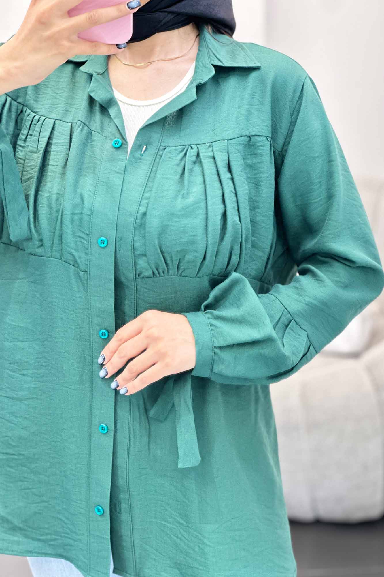 شومیز کرسپو سینه چین