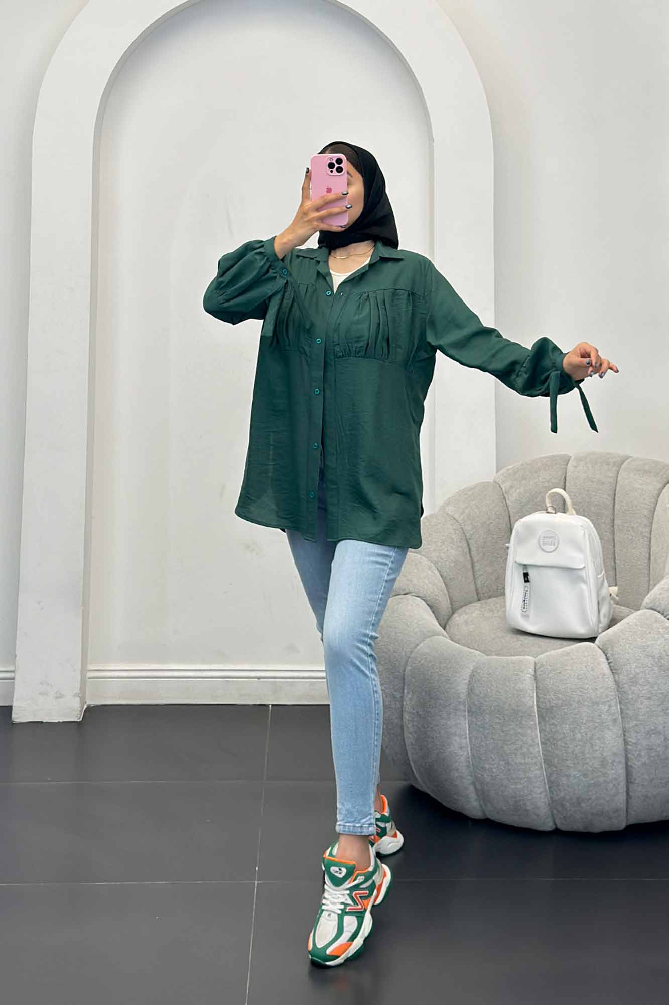 شومیز کرسپو سینه چین