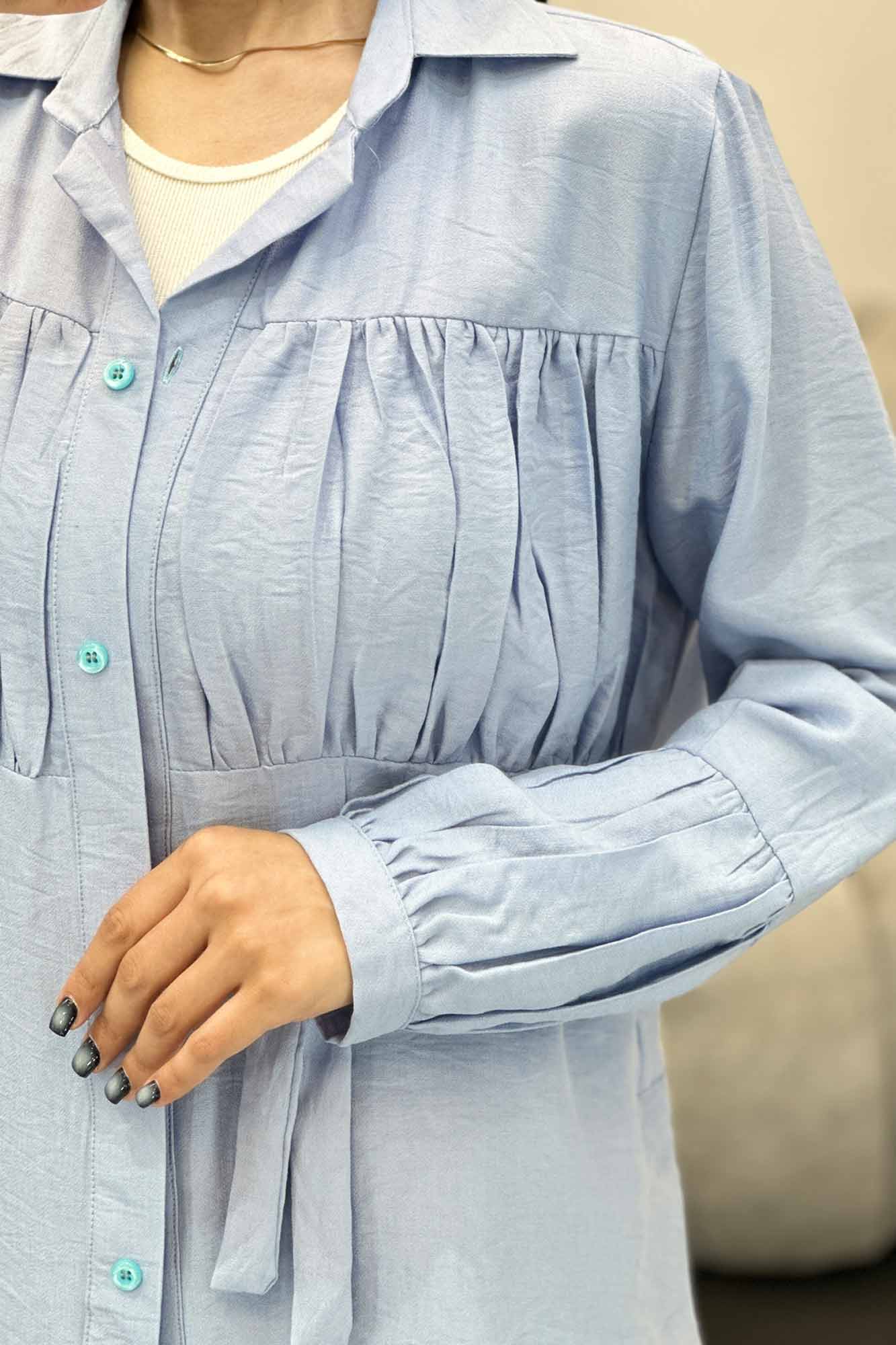 شومیز کرسپو سینه چین